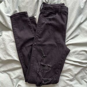 AE Next level stretch ripped skinny jeans